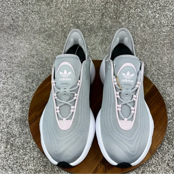 Women's adidas Originals Adifom SLTN Lifestyle Shoes Grey / Clear Pink women 9.5 - Picture 4 of 8
